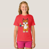 Tiger Tafeltennis Tafeltennisracket T-shirt (Voorkant volledig)