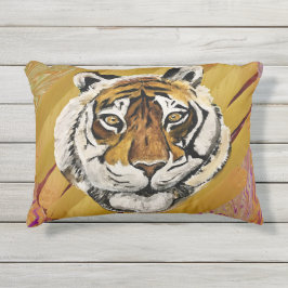 Tiger Tai Chi Tiger Face Buitenkussen