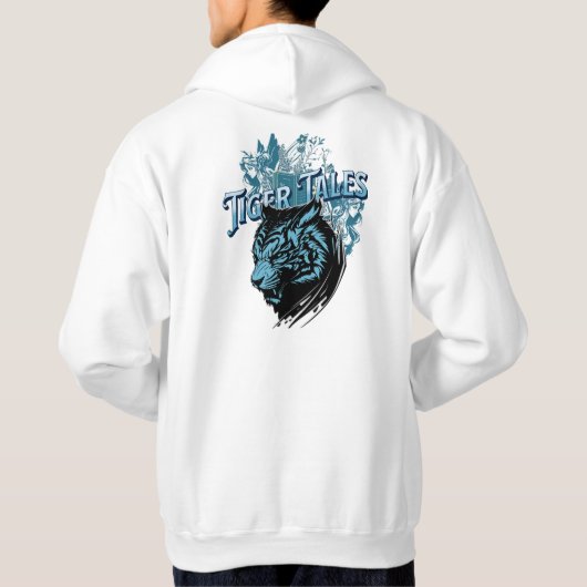 Tiger Tales Hoodie Sweatshirts (Achterkant)