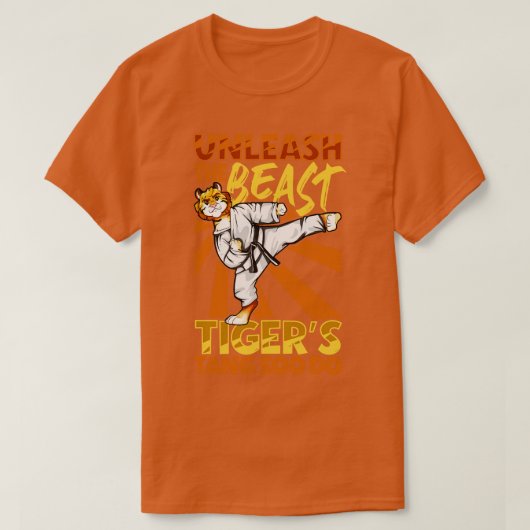 Tiger Tang Soo Do T-shirt (Design voorkant)