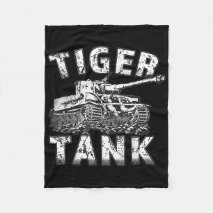 Tiger Tank Historische Wereldoorlog 2 WO2 Duitse P Fleece Deken