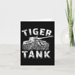 Tiger Tank Historische Wereldoorlog 2 WO2 Duitse P Kaart