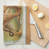 Tiger Tea Towel Theedoek (Quarter Fold)