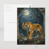 Tiger Themed | Keeping in Touch Briefkaart (Voorkant / Achterkant)