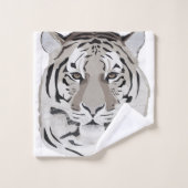 Tiger, tiger face, symbol of 2022 bad handdoek (Wasdoekje)