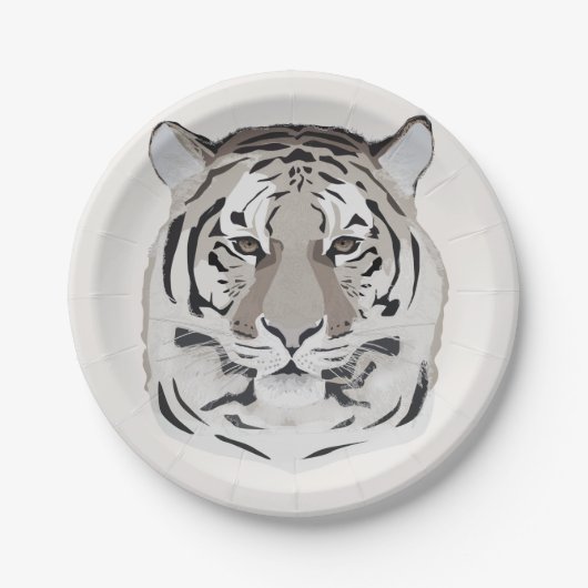 Tiger, tiger face, symbol of 2022 papieren bordje (Voorkant)