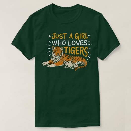Tiger Tiger Lover Zookeeper T-shirt (Design voorkant)