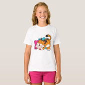 Tiger tired t-shirt (Voorkant volledig)