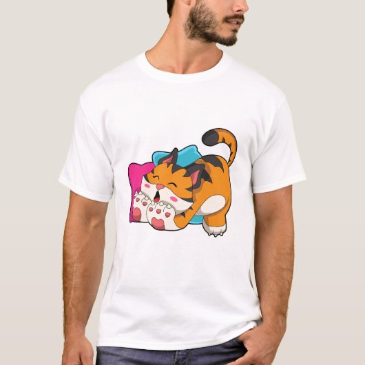 Tiger tired t-shirt (Voorkant)