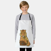 Tiger Treasurerborst Schort (Gedragen)