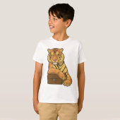 Tiger Treasurerborst T-shirt (Voorkant volledig)