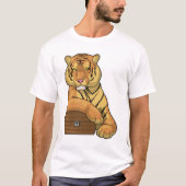 Tiger Treasurerborst T-shirt (Voorkant)