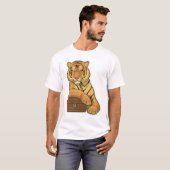 Tiger Treasurerborst T-shirt (Voorkant volledig)