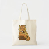 Tiger Treasurerborst Tote Bag (Voorkant)