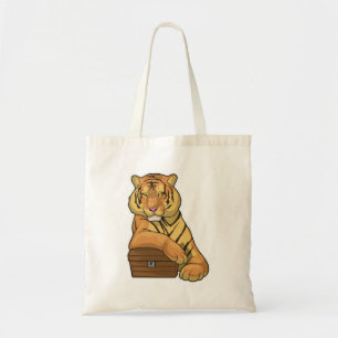 Tiger Treasurerborst Tote Bag