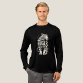 Tiger tri blend shirt (Voorkant)