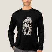 Tiger tri blend shirt  (Voorkant volledig)