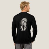 Tiger tri blend shirt  (Achterkant)