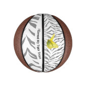 Tiger Tripe Mini Basketbal – Ik heb mijn strepen v (Verticaal)