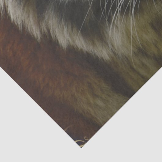 Tiger Tropical Palm Tissuepapier (Detail)