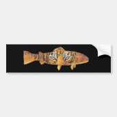 Tiger Trout Bumpersticker (Voorkant)