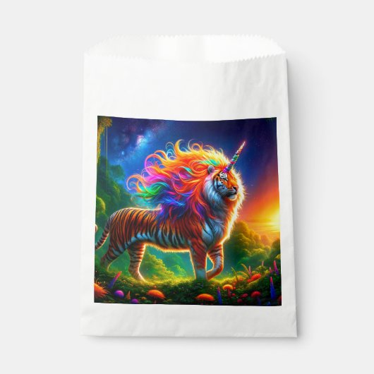 Tiger Unicorn Bedankzakje (Voorkant)