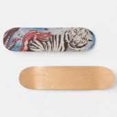"Tiger v Dragon" door T.S. Tire Skateboard (Horizontaal)