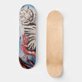 "Tiger v Dragon" door T.S. Tire Skateboard (Voorkant)