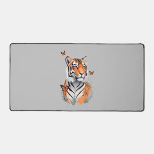Tiger Vector Schilderen Schattig Fun Animal Spelen Bureaumat