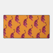 Tiger - Vibrant Pink Bureaumat (Voorkant)