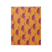 Tiger - Vibrant Pink Notitieblok (Linkerzijde)