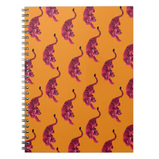 Tiger - Vibrant Pink Notitieboek