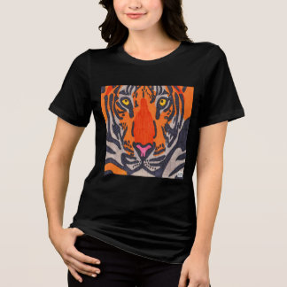 Tiger (vivid) - Vrouwen Tri-Blend Shirt