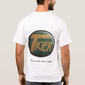 Tiger Vliegtuig Tshirt (Achterkant)