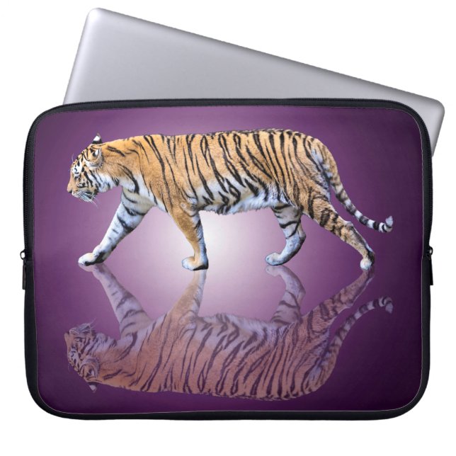 TIGER WALK LAPTOP SLEEVE (Voorkant)