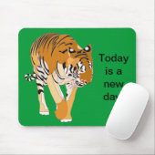 Tiger Walking Your Message Muismatten (Met muis)