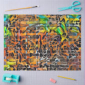 Tiger Wall Art Collectie Tissuepapier (Craft)