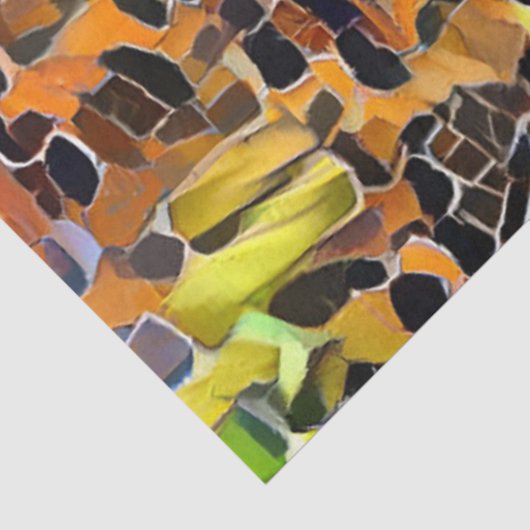 Tiger Wall Art Collectie Tissuepapier (Detail)