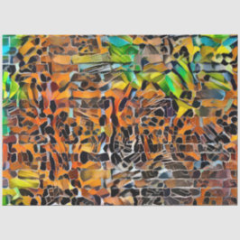 Tiger Wall Art Collectie Tissuepapier