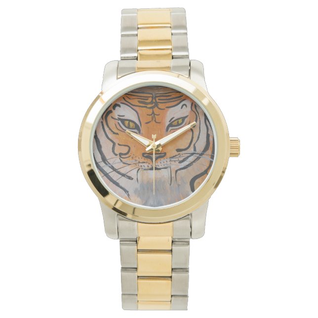 TIGER WATCH IS ONTWORPEN DOOR PAULA REILLY. HORLOGE (Voorkant)