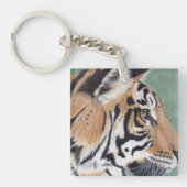 TIGER Watercolor Schildering Sleutelhanger (voorkant)