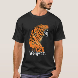 Tiger Whisperer Bengal Tiger Face Wild Tiger Eye S T-shirt