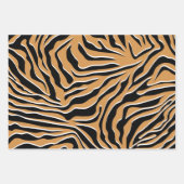 Tiger Wild Animal Print Inpakpapier Vel (Voorkant 3)