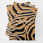 Tiger Wild Animal Print Inpakpapier Vel (In situ)
