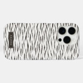 Tiger Wild Animal Skin Pattern Case-Mate iPhone Case (Achterkant (horizontaal))