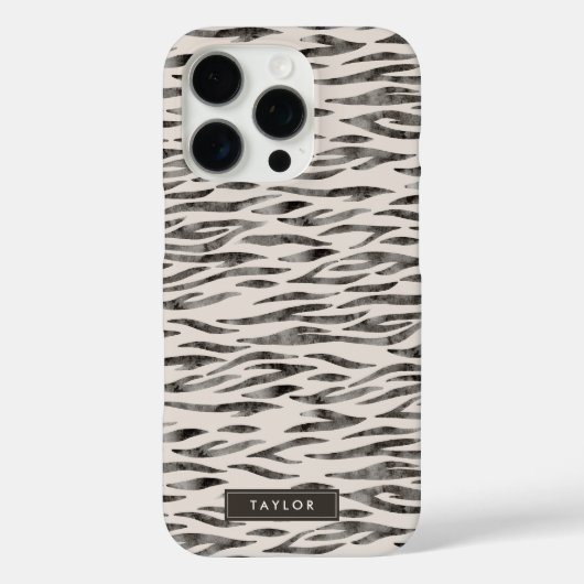 Tiger Wild Animal Skin Pattern Case-Mate iPhone Case (Achterkant)