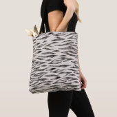 Tiger Wild Animal Skin Pattern Tote Bag (Dichtbij)