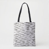 Tiger Wild Animal Skin Pattern Tote Bag (Voorkant)