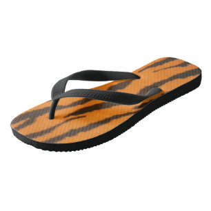 Tiger Wild Print Teenslippers