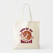 Tiger Wilde Chinees Nieuwjaar Tote Bag (Voorkant)